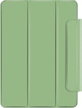 Shop4 - iPad Pro 12.9 (2022 / 2021 / 2020) Hoes - Magnetische Smart Cover Groen