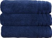 ARTG® Organic - Biologische Katoen - Handdoekenset - 60 x 110 cm - Donkerblauw - French Navy - Set 3 stuks