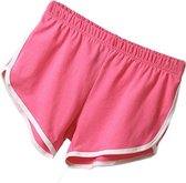 Stijlvolle Dames Sport Broekje / Short | Hardloop / Fitness Broek | Roze - XL