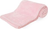 Soft Touch ~ Baby Winter Waffle Deken ~ 75x100 cm ~ PINK