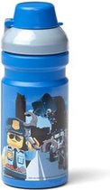 Gobelet LEGO Lego City 390 ml - Bleu / Gris