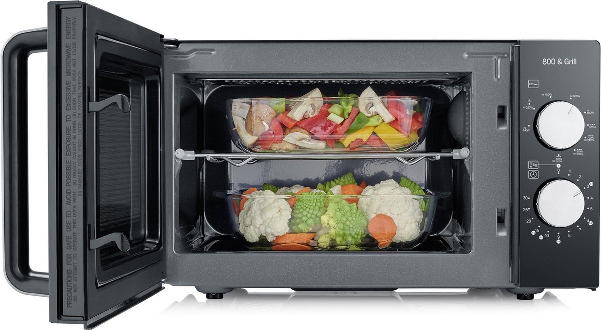 Severin MW 7762 2 Magnetron met Grill thumbnail 6