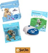 JustPets - Verkoeling voor honden - Set met Koelmat, Waterfontein en Bandana! - L