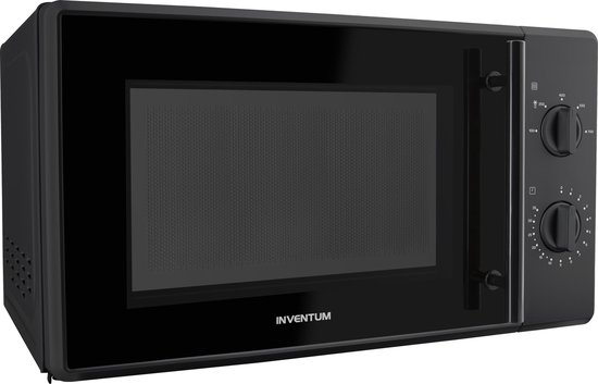Inventum MN205SB - Vrijstaande solo-magnetron - 20 liter - 700 watt - Zwart