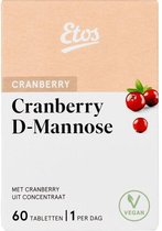 Etos Cranberry D-Mannose - uit cranberrysapconcentraat - 60 tabletten