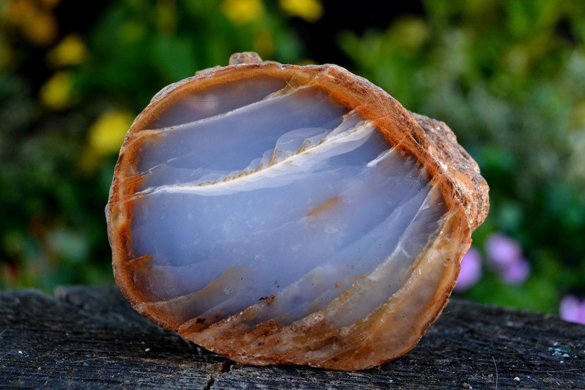 Aangeslepen Chalcedoon uit Turkije - 320 gram