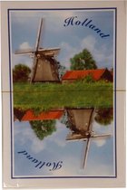 Speelkaarten - Kaartspel - Holland - Molens - Rood 'of' blauw - 1st. - Willekeurig geleverd