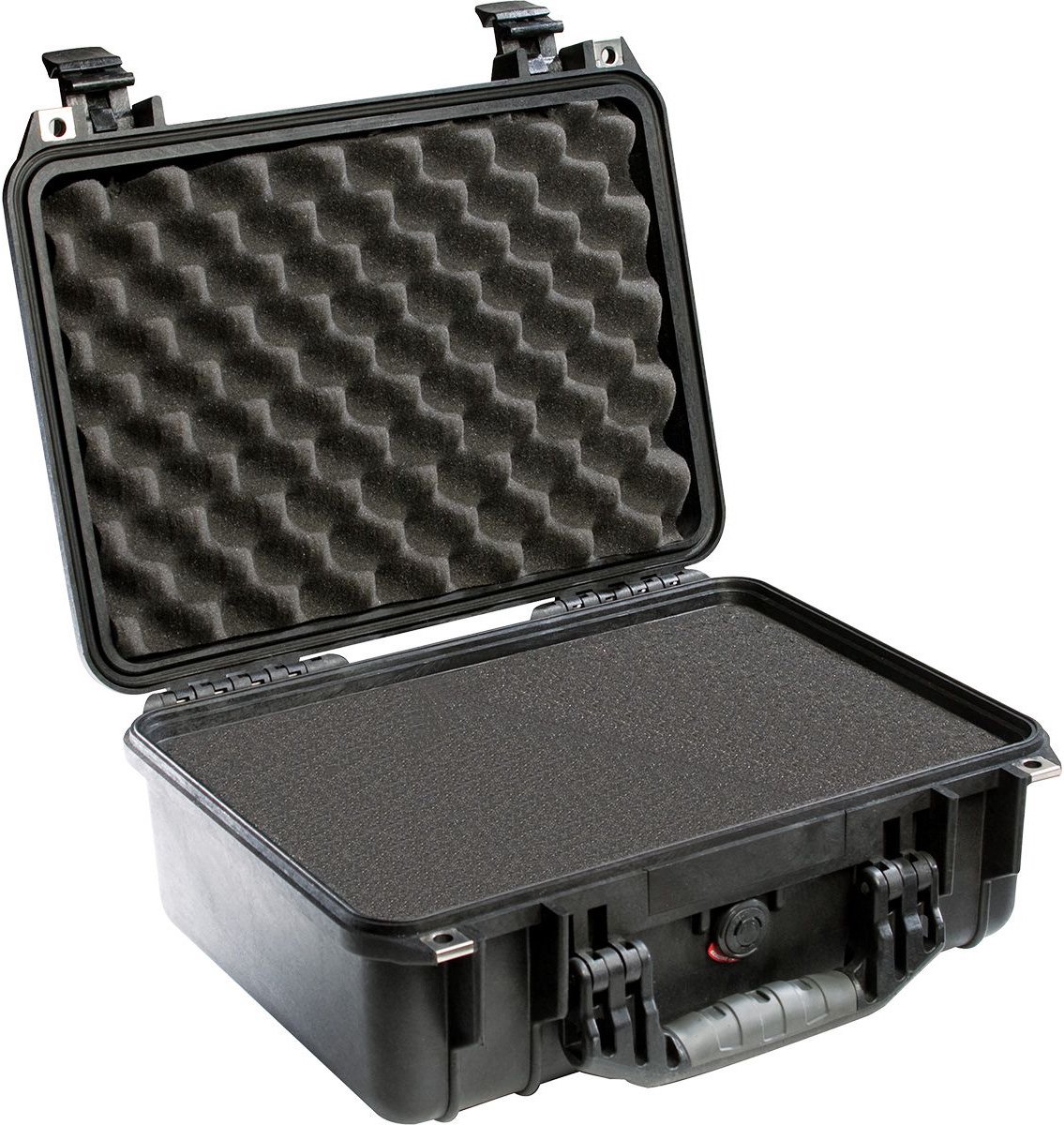 Peli 1500 Waterdichte Camerakoffer Zwart met foam interieur