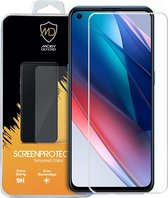 Oppo Find X3 Lite Screenprotector - MobyDefend Case-Friendly Gehard Glas Screensaver - Screen Protector - Glasplaatje Geschikt Voor: Oppo Find X3 Lite