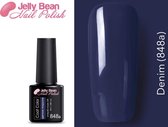 Jelly Bean Nail Polish Gel Nagellak - Gellak - Denim (848a) - UV Nagellak 8ml