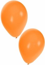 50 ballons Oranje de 35 cm - Ballon orange - Accessoires Championnat d'Europe - Décoration Oranje - Championnat d'Europe 2021 - Championnat d'Europe de Football