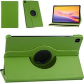 Samsung Tab S6 Lite Hoes - Draaibare Tab S6 Lite Hoesje Case Cover voor de Samsung Galaxy Tablet S6 Lite - 10.4 inch - Groen