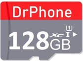 DrPhone MSI – XC U3 - 128GB Micro SD Kaart Opslag - Met SD Adapter - High Speed Klasse 10 - Premium Opslag