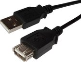 usb verlengkabel -Aerzetix USB Extension Cable 2.0 A Male A Female 3 m 3 m
