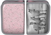 Animal Pictures Gevuld Etui Paarden - 19.5 x 13.5 cm - 22 st. - Polyester