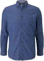 Tom Tailor overhemd Donkerblauw-S