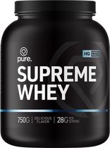 PURE Supreme Whey - vanille - 750gr - eiwitshake - wei protein - koolhydraatarm - whey eiwit - eiwitten