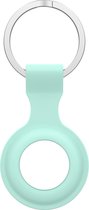 silicone ring sleutelhanger - lime - Geschikt voor AirTag -