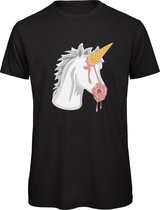 Unicone - Dieren T-Shirt Heren - Katoen