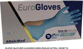 Euro Gloves handschoen Solid Nitril 100st S