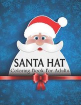 Santa Hat Coloring Book For Adults