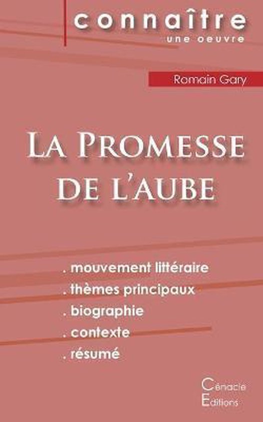 Fiche de lecture La Promesse de l'aube de Romain Gary (Analyse litt�raire de r�f�rence et r�sum� complet)