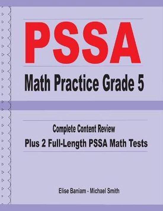 PSSA Math Practice Grade 5 - cover