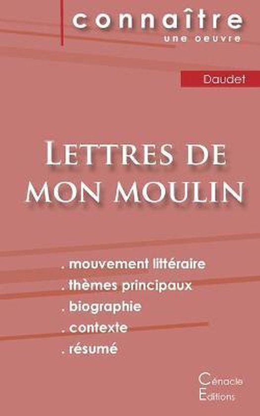 Fiche de lecture Lettres de mon moulin de Alphonse Daudet (A ... - cover