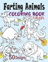 Farting Animals Coloring Book for Kids