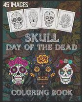 skull day of the dead coloring book