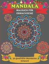 Mandala Malbuch fur Erwachsene 50 Qualitats-Mandalas Entwurf