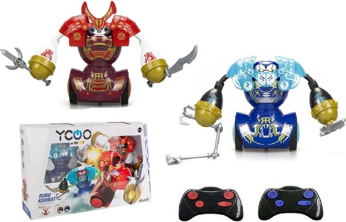 Silverlit Robo Kombat Gevechtsrobots - Duo Set - 2 Battle Robots  Multiplayer Toys... | bol.com