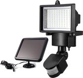 Solar tuinverlichting - Schijnwerper met bewegingssensor - inclusief solar panel