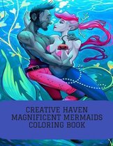 Creative Haven Magnificent Mermaids Coloring Book