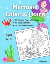 Mermaid Color & Learn
