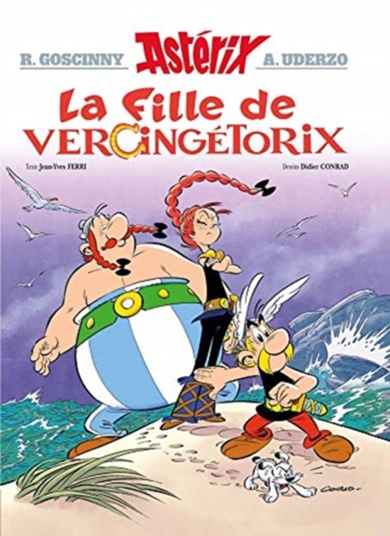 Boek cover Asterix 38:Asterix La Fille de Vercingetorix van Jean-Yves Ferri (Hardcover)