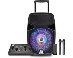 iDance Groove-420DJ Party Speaker – Bluetooth Speaker met DJ Mengpaneel en  Discolicht... | bol.com