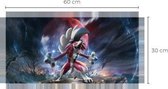 pokemon - Lycanroc - Midnight - Canvas - kinderkamer - speelgoed - kaarten - Canvas