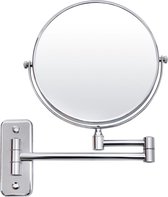 7-voudige + normale cosmetische spiegel wandspiegel scheerspiegel vergrotende spiegel 8-inch make-up spiegel dubbelzijdige wandspiegel BBM713