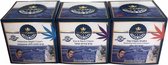 Moederdag cadeautje voor haar set SeaQueen - Dead Sea Minerals Cannabis Set - Day Cream 45+ & Eye & Neck Cream & Intensive Night Cream (Dode Zee Mineralen Cannabis Set - Dagcreme 4