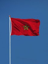 Marokkaanse Vlag (Marokko Vlag) - 90x150cm