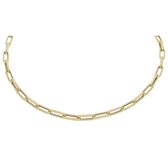 Glow 202.2801.45 ketting goud goudkleurig 45cm