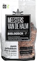 Ovengebakken noten & zaden mix Meesters van de Halm - Zak 500 gram - Biologisch