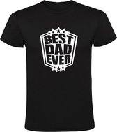 Best Dad Heren t-shirt | vader | vaderdag | papa | opa | Zwart