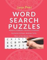 LARGE PRINT Word Search Puzzles