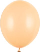 Partydeco ballonnen Pastel Peach (100 stuks)