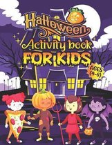 Halloween Activity Books For Kids Ages 4-8