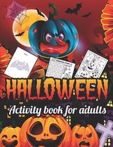 Halloween activity books for Adults