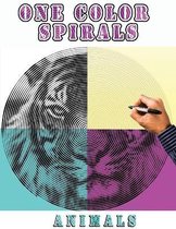 One Color Spirals Animals