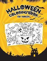 Halloween Coloring Book For Toddlers